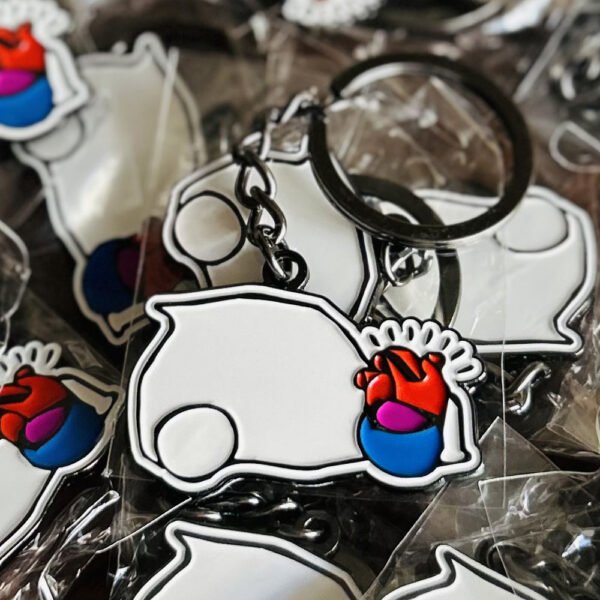 FF Heart Keychain